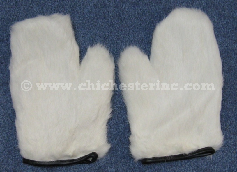 Massage Mitt or Love Glove or Rabbit Fur Mitt or Erotic Massage Mitt