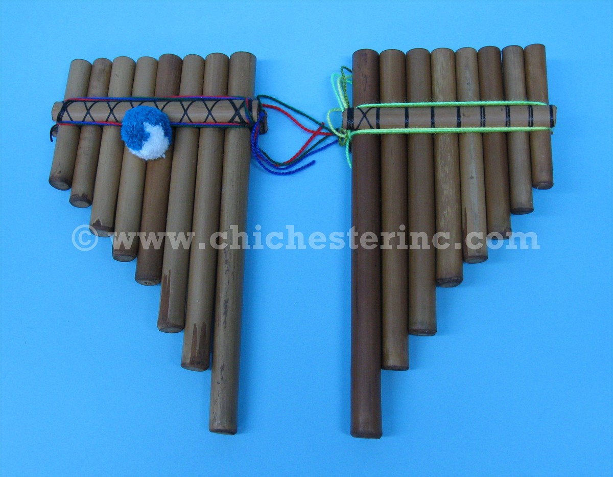 Bamboo Pan Flutes, Panflutes, Pan Pipes, Panpipes