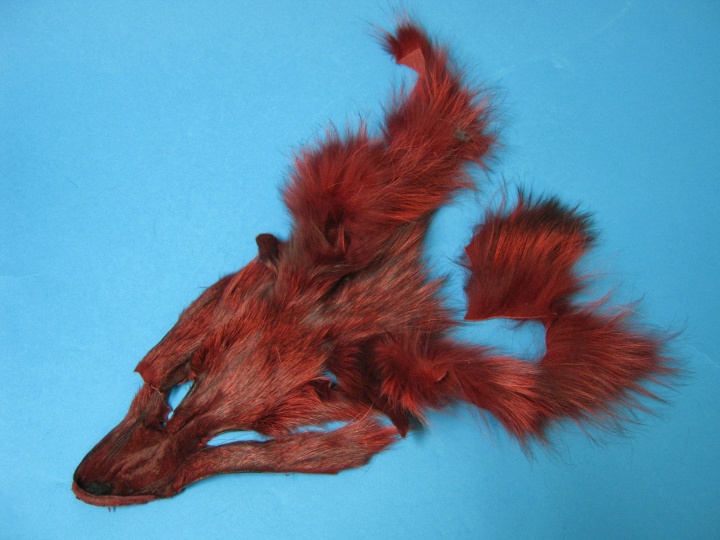 Details about  / Dyed Fox Faces