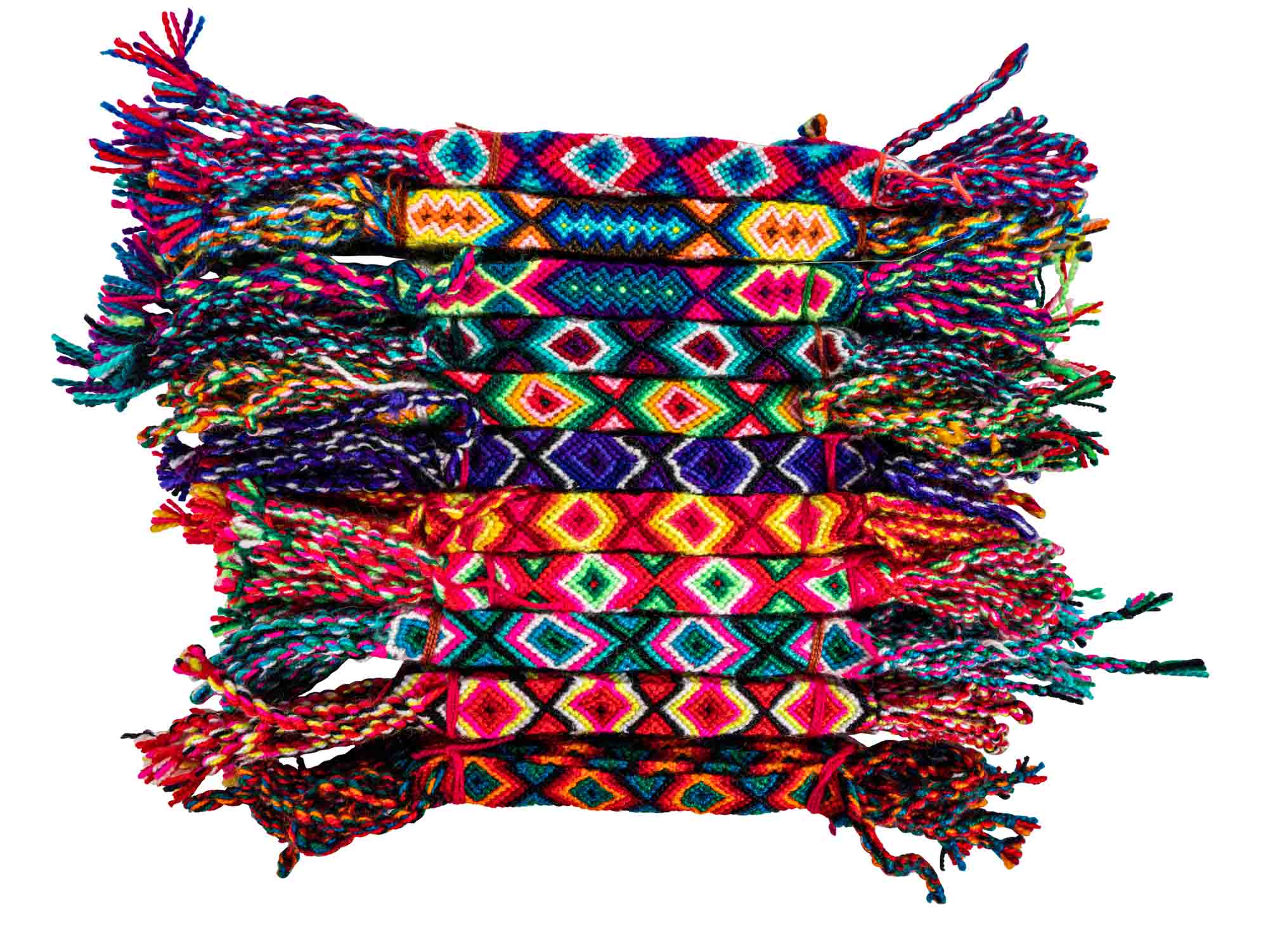 Native American and Huichol Style Handmade Beaded Bracelets